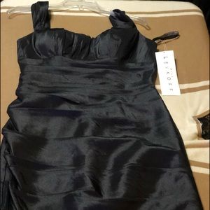 Black cocktail dress